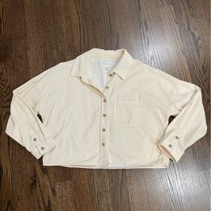American Eagle Outfitters corduroy button up